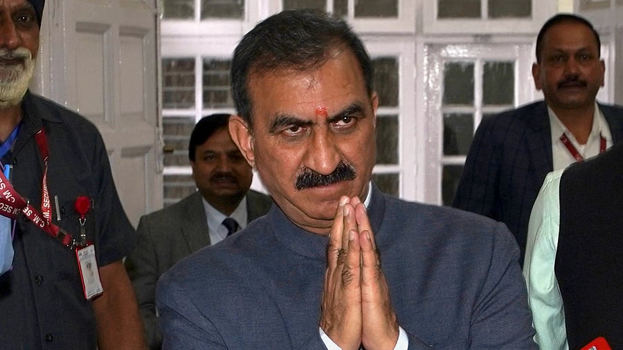 <div class="paragraphs"><p>Himachal Pradesh Chief Minister Sukhwinder Singh Sukhu</p></div>
